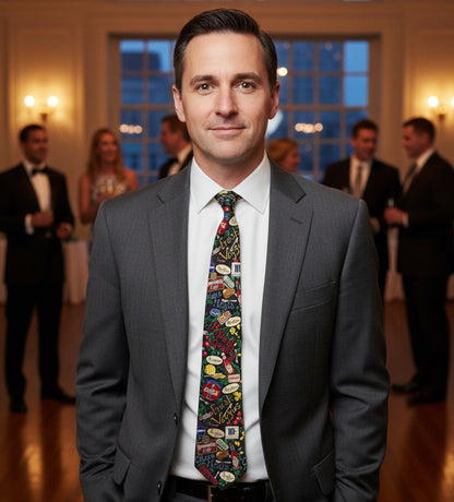 36353 -Wembley Heritage Brands Necktie: Tabasco Louisiana |8-19|