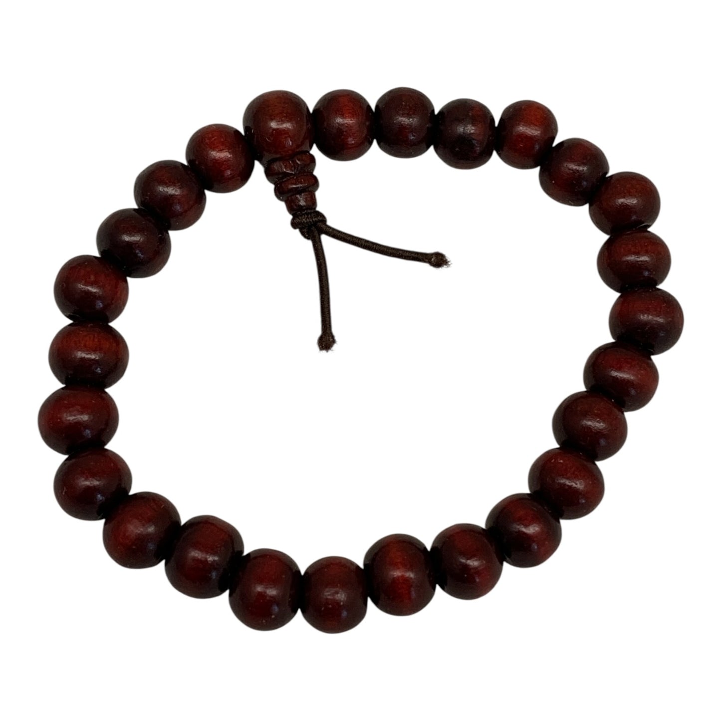 11991 - Bracelet Tibetan Tribal Wooden 4" |Clear-42| Sent for prep 8/26 CN