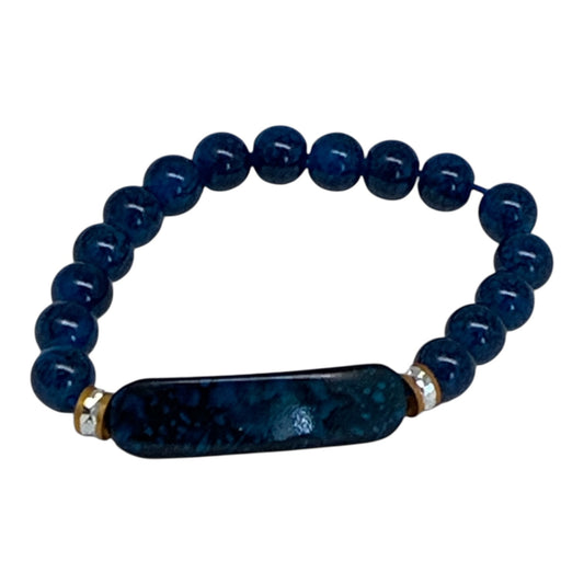 5477 - Aqua Bead Power Bracelet 3" |Clear-101|Store|