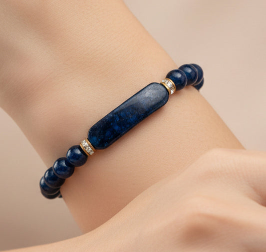 5477 - Aqua Bead Power Bracelet 3" |Clear-101|Store|