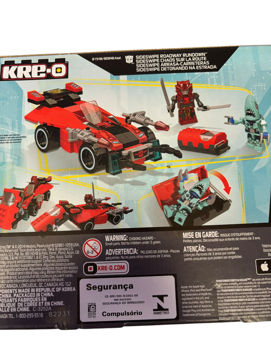 25465 - Kre-O Transformers Sideswipe Roadway Rundown 8" |T-69|
