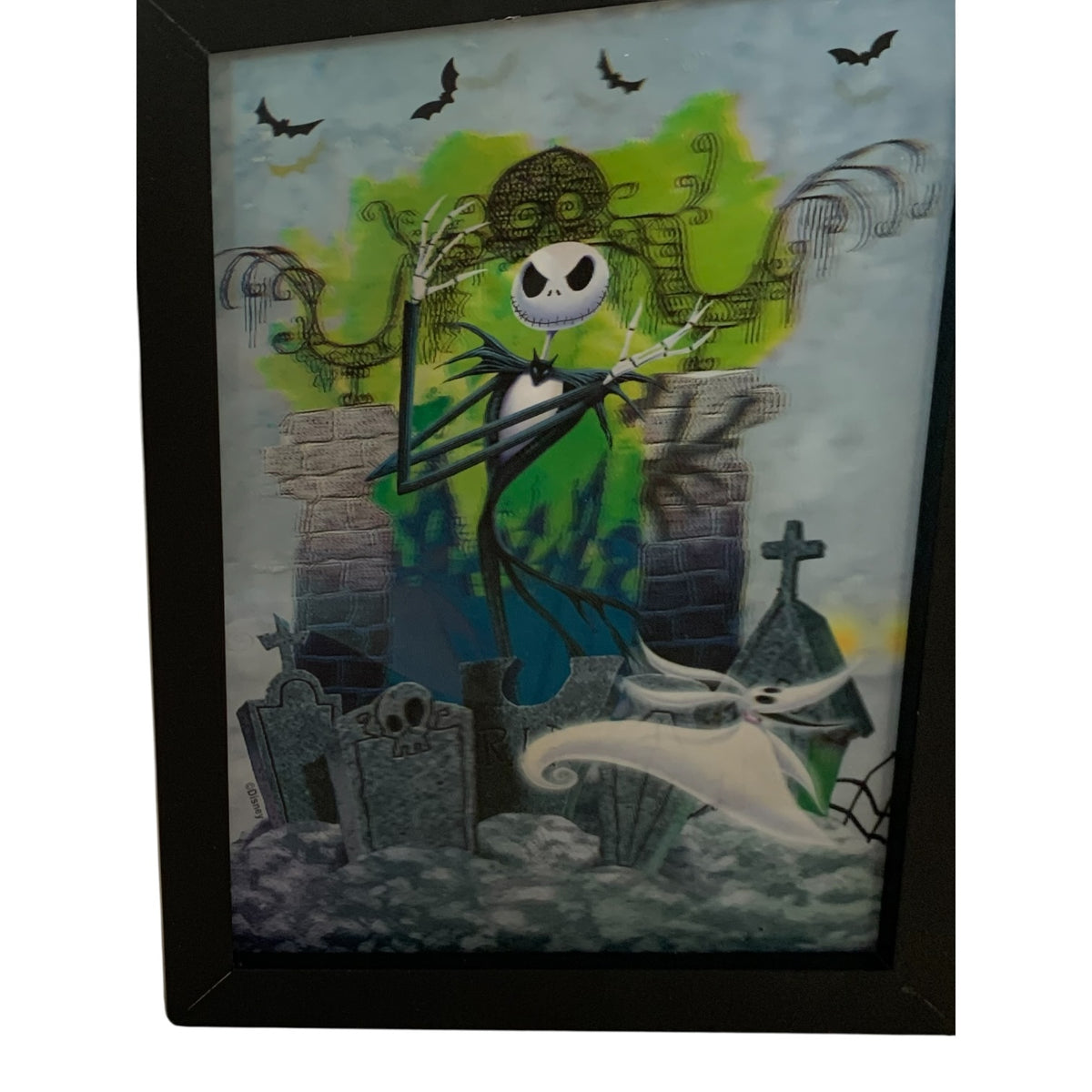 32073 - Nightmare Before Christmas Hologram Framed Picture 11" |16-21|