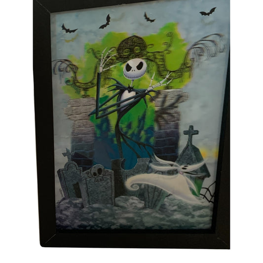 32073 - Nightmare Before Christmas Hologram Framed Picture 11" |16-21|