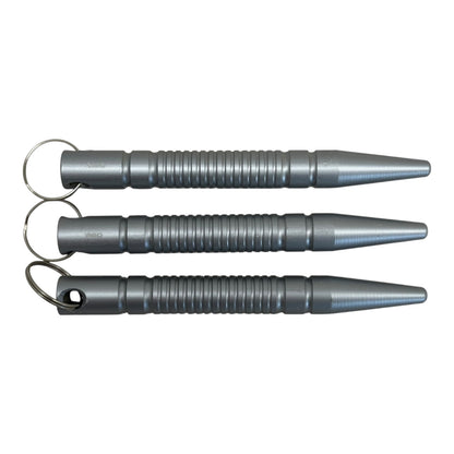 41900 -Set of Three 4" Silver Pointed Kubaton  |86|