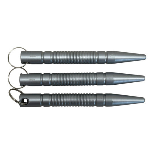 41900 -Set of Three 4" Silver Pointed Kubaton  |86|