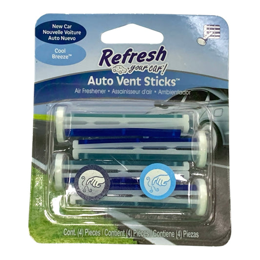 48279 - New Car Cool Breeze Auto Vent Sticks 4" |12-25|