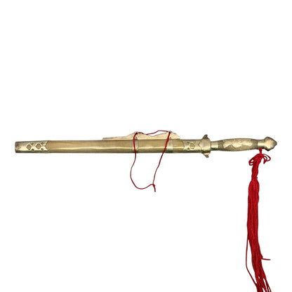 12794 - 11" Gold Letter Opener Tai Chi |81|