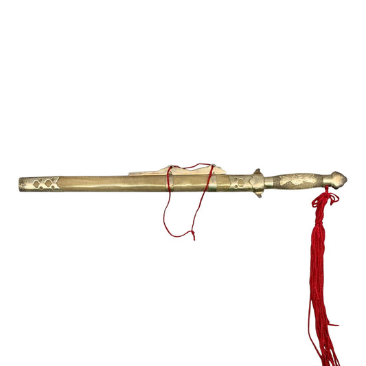 12794 - 11" Gold Letter Opener Tai Chi |81|