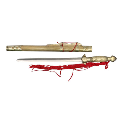 12794 - 11" Gold Letter Opener Tai Chi |81|