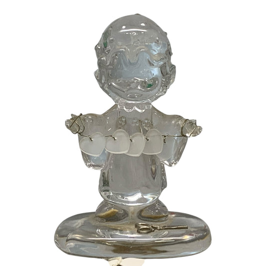 34928 - 3" Precious Moments "You Have Touched So Many Hearts" Crystal Figurine |H-10|