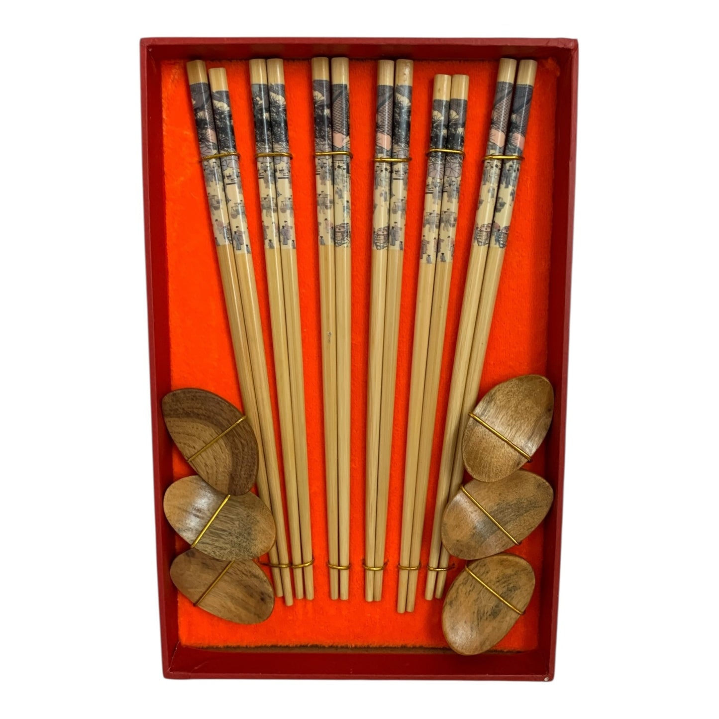 17211 - Japanese Bamboo Chopsticks Set of 6 |12-25|