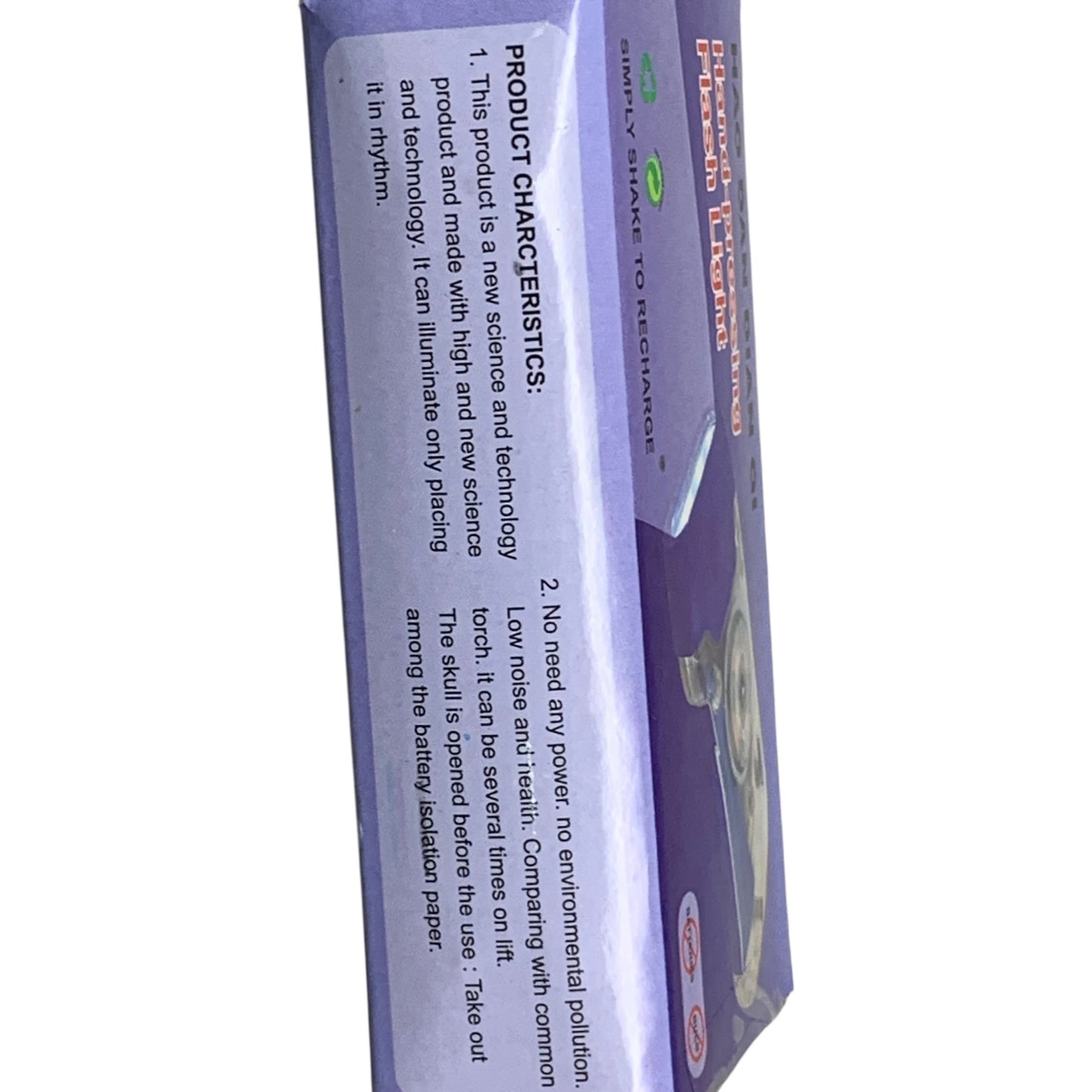 11170 - Hand Pressing Flash Light Grey |12-25|