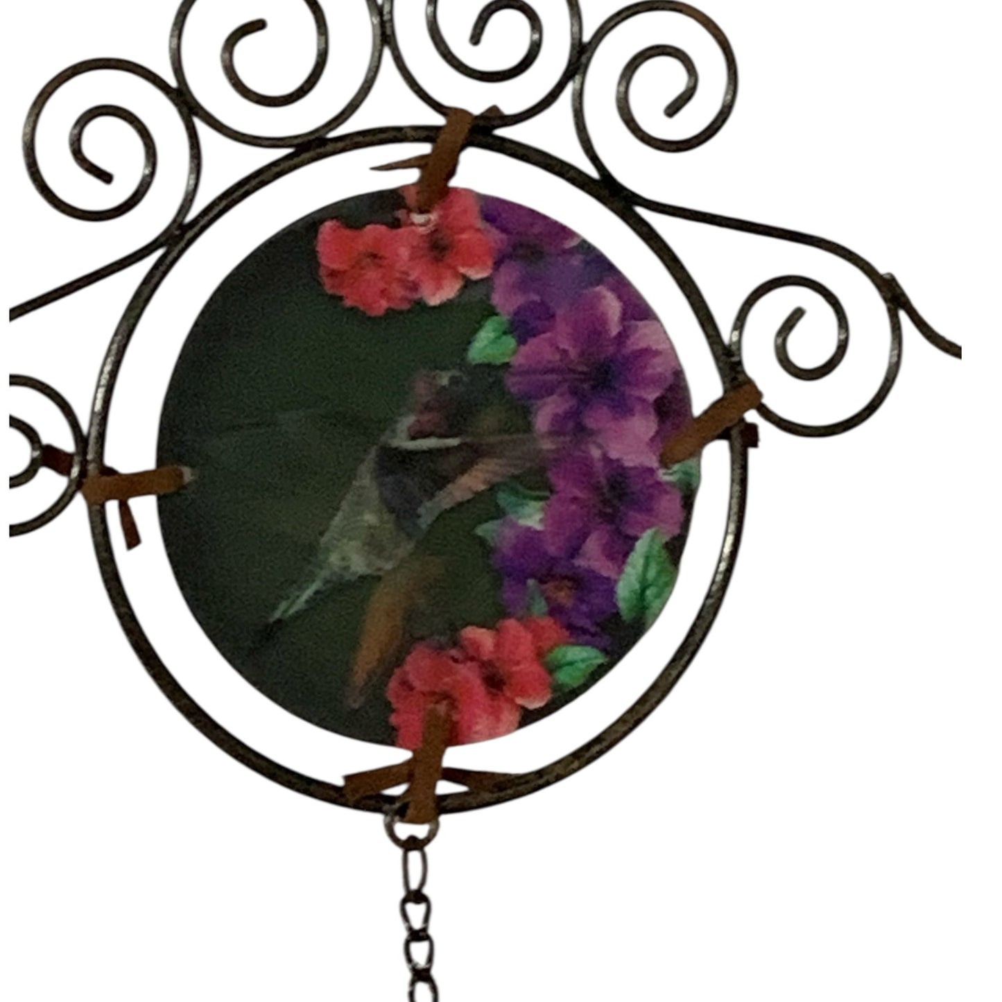 1565 - Hummingbird Holographic Chime 30" |17-30|