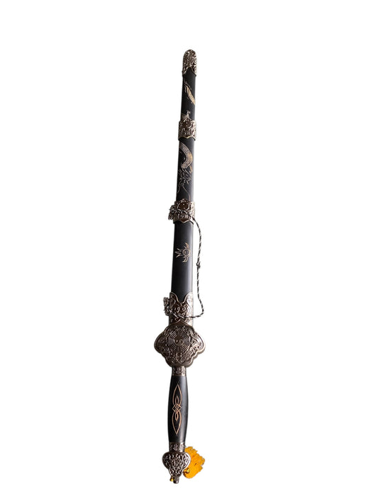 14013 - Sword Tai Chi Yin Yang Silver 39" |5-F|