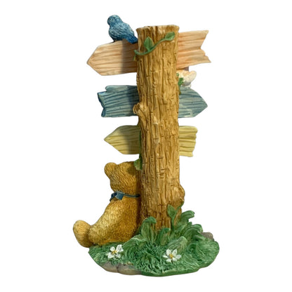 37929 - Town Center Sign – 3" Cherished Teddies Collectible |3-25|