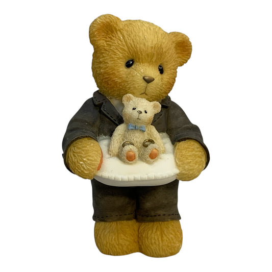 38433 - Cherished Teddies: "I've Got the Most Important Job" – 2.5-Inch Figurine |3-20|