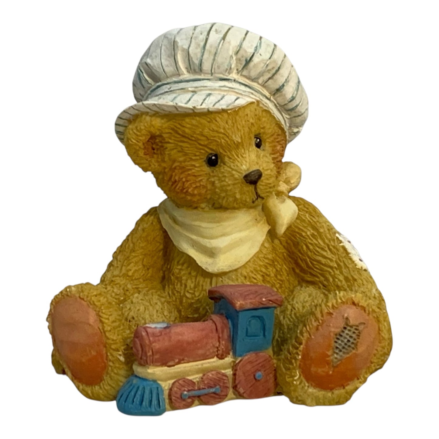 34714 - Cherished Teddies: "Thomas Chuggin' Along" - 2.5-Inch Figurine |3-16|