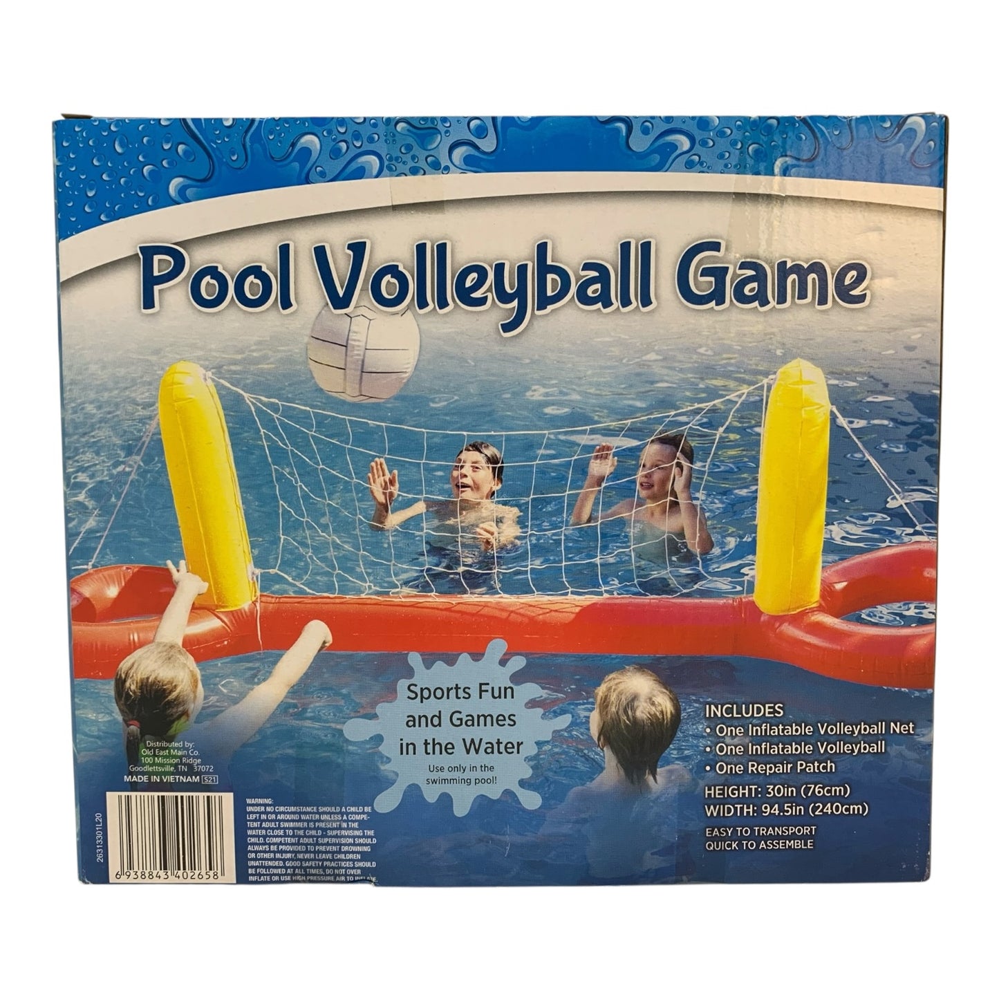 36579 - Pool Volleyball Game 10-Inch |TBD|
