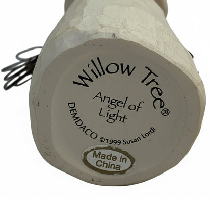 40693 - 5-Inch Willow Tree Angel Of Light Hand-Painted Figurine With Wire Wings |H-30|