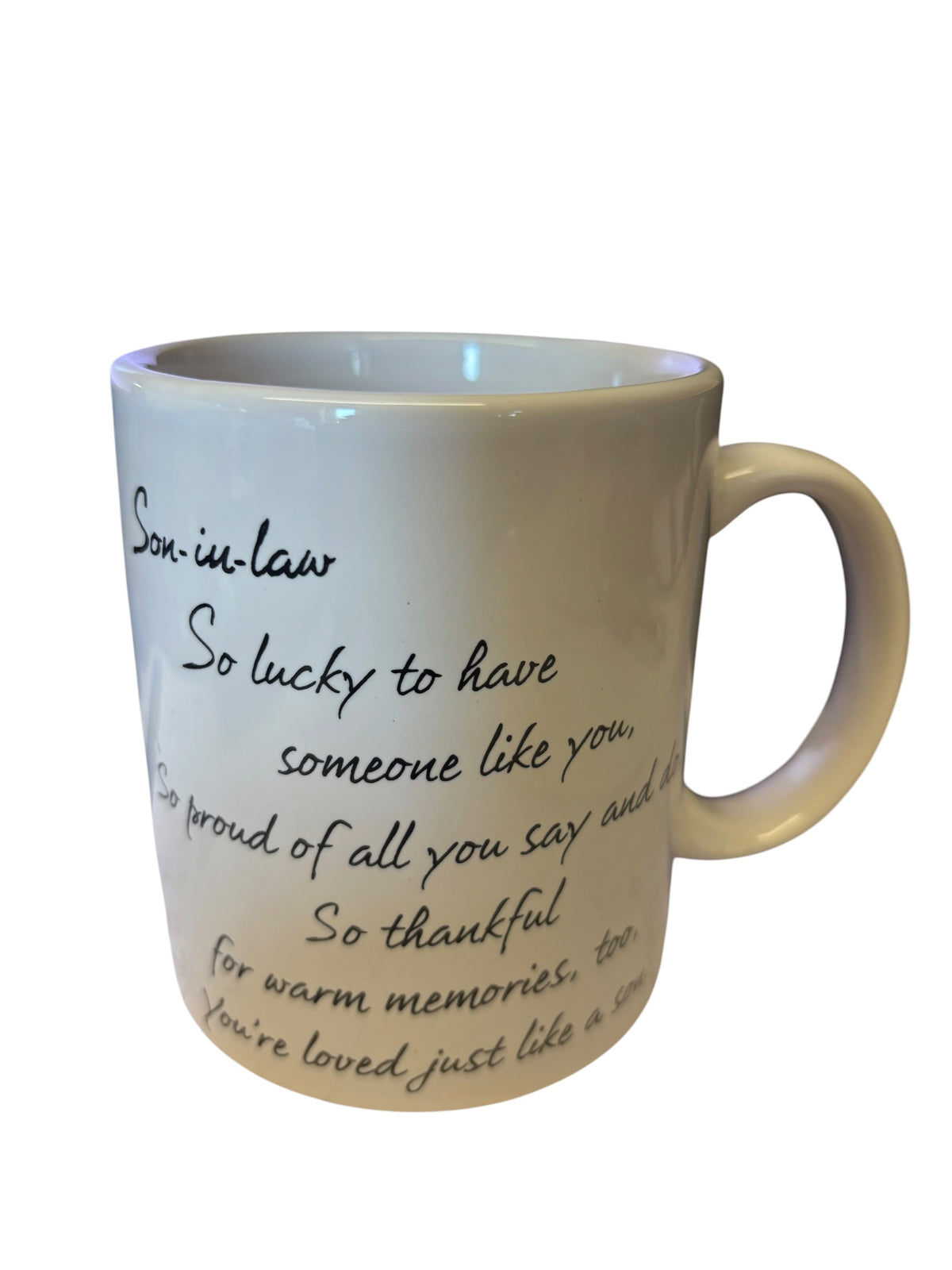 34206 - Son In Law Mug With Jack Rabbit and Inscription |TBD|