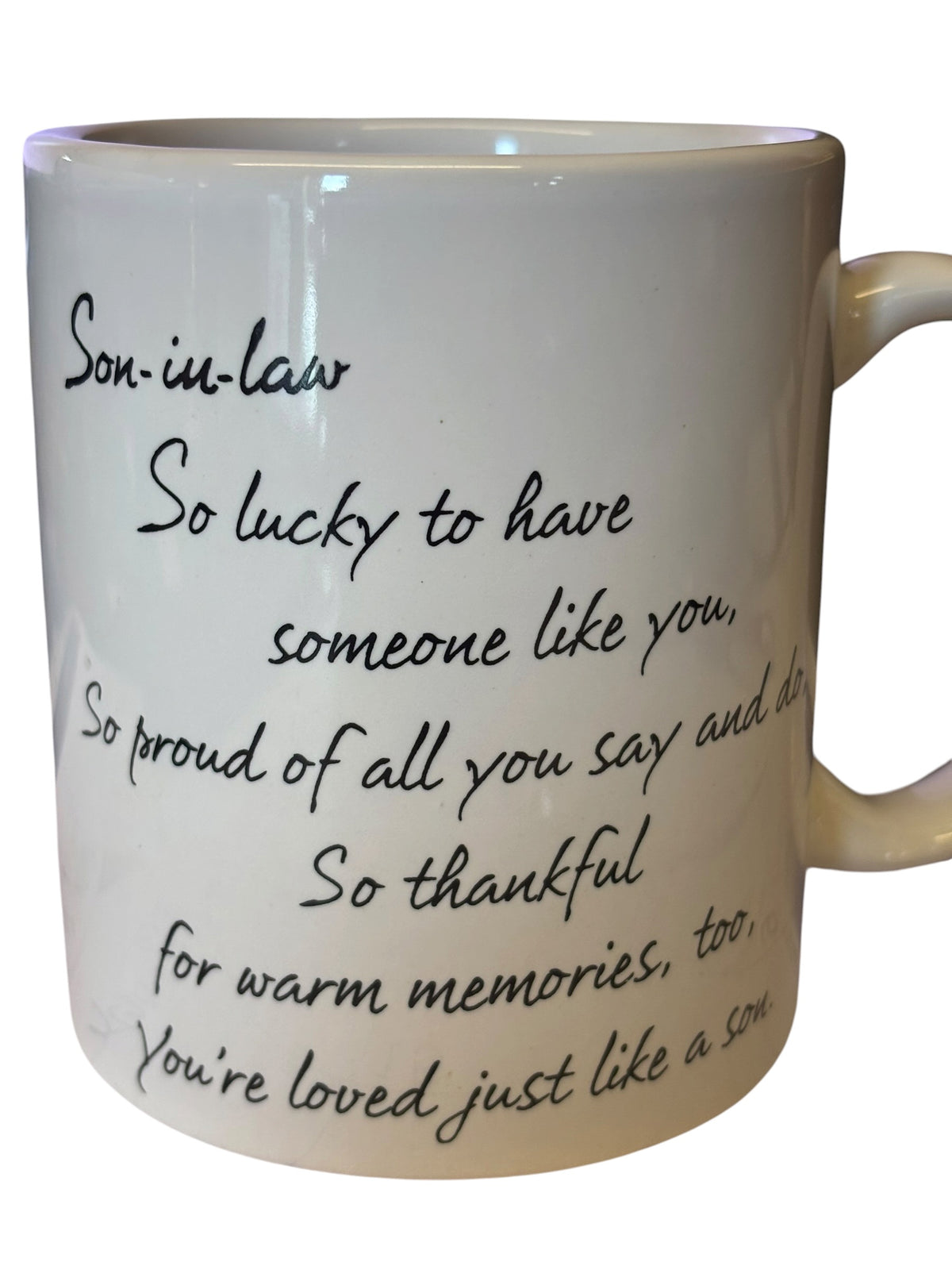 34206 - Son In Law Mug With Jack Rabbit and Inscription |TBD|