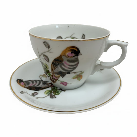 15519 - Bird Cup and Saucer 3" |12-25|