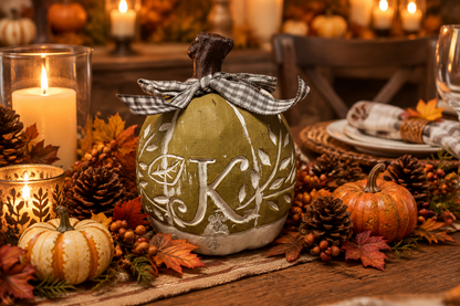 31410 - Initial K Pumpkin Stone |Pod 2-14|
