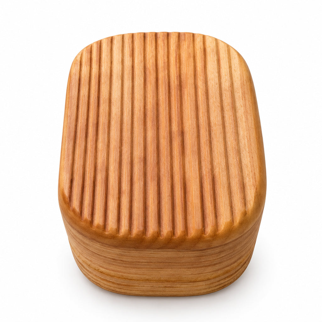 8858 - 2" Red Dancing Turtle Wood Box |Z-38|