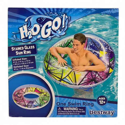36510 - Stained Glass Swim Ring 41" x 41" x 13" |TBD|