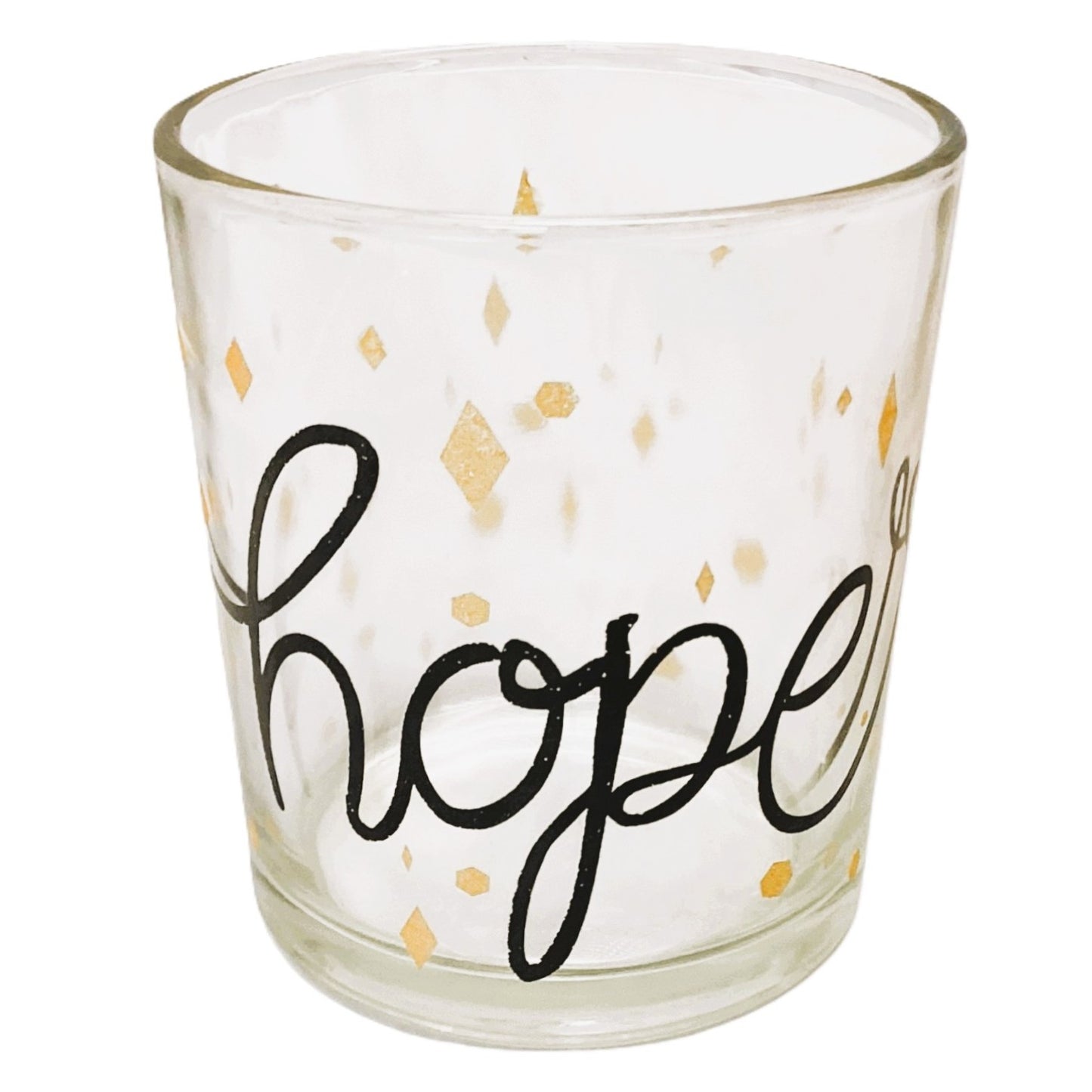 48241 - Small Glass "Hope" Cup |4-18|