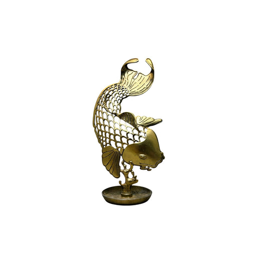 6071 - 9" Lucky Brand Brass Fish |19-27|