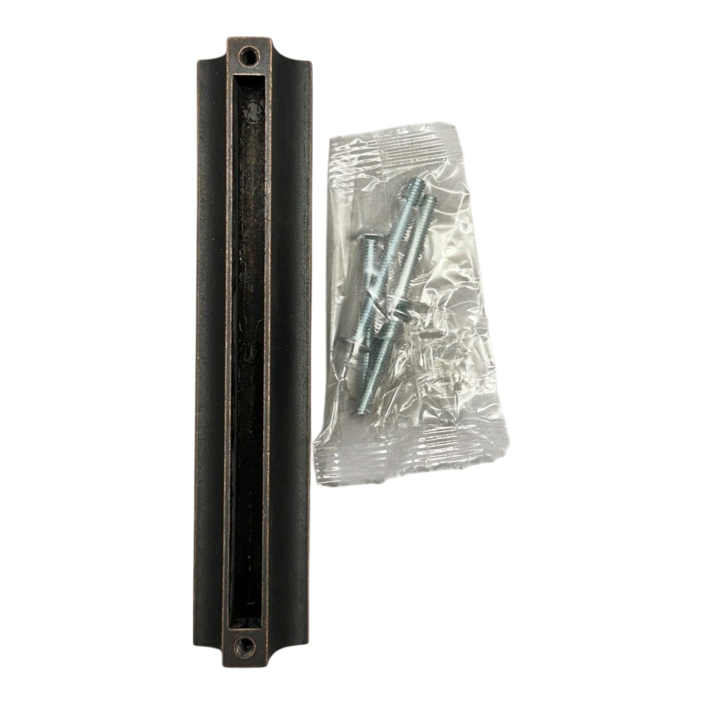 28785 - 5-1/16"(128mm) Simply Geometric Pull Flat Black - P33357C-STB-CP |11-12|