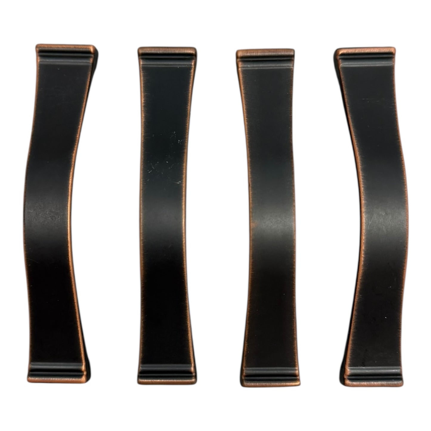 31027 - Set of Four 3"/96mm Dual Mint Channel Pulls for Drawers and Cabinet Doors |11-12|