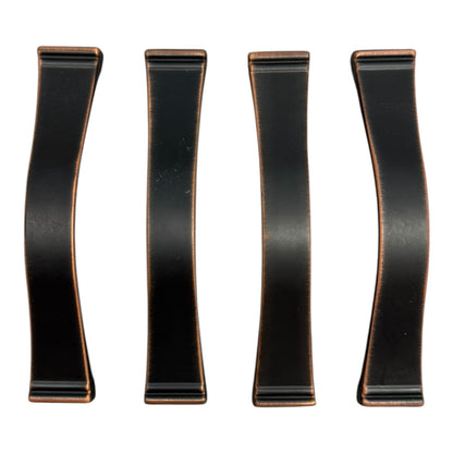 31027 - Set of Four 3"/96mm Dual Mint Channel Pulls for Drawers and Cabinet Doors |11-12|