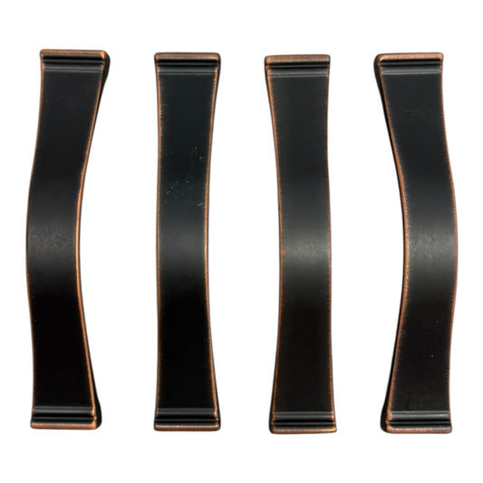 31027 - Set of Four 3"/96mm Dual Mint Channel Pulls for Drawers and Cabinet Doors |11-12|