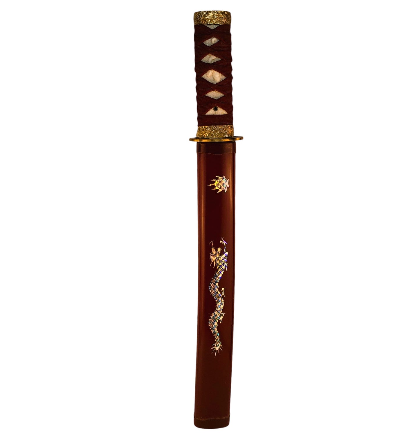 43238 - Samurai-Tanto Knife Red - A -MW COOL BEANS