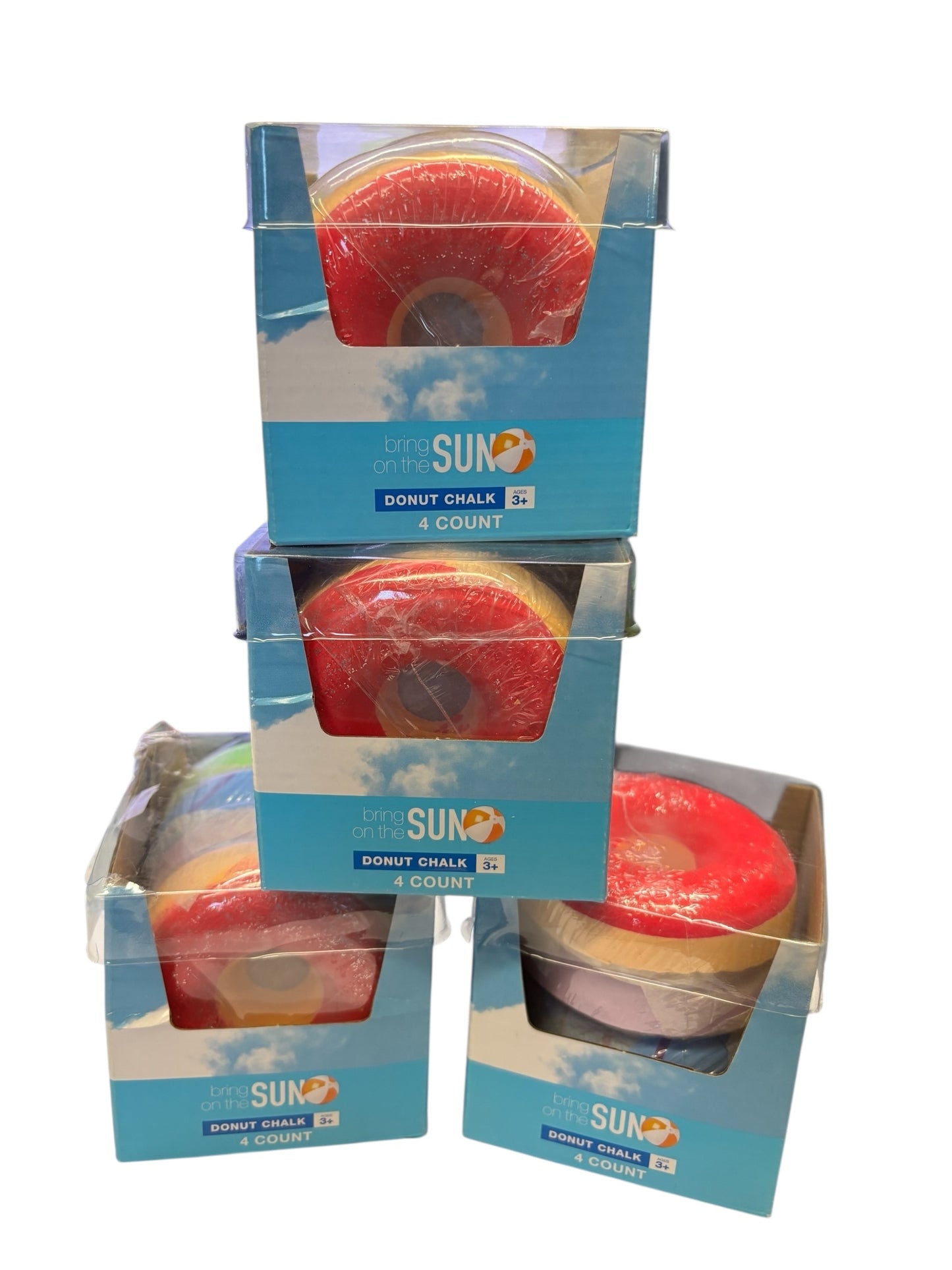 21547 - Donut Chalk 3.5, 4 Pack, Total 16 Pieces |8-15|