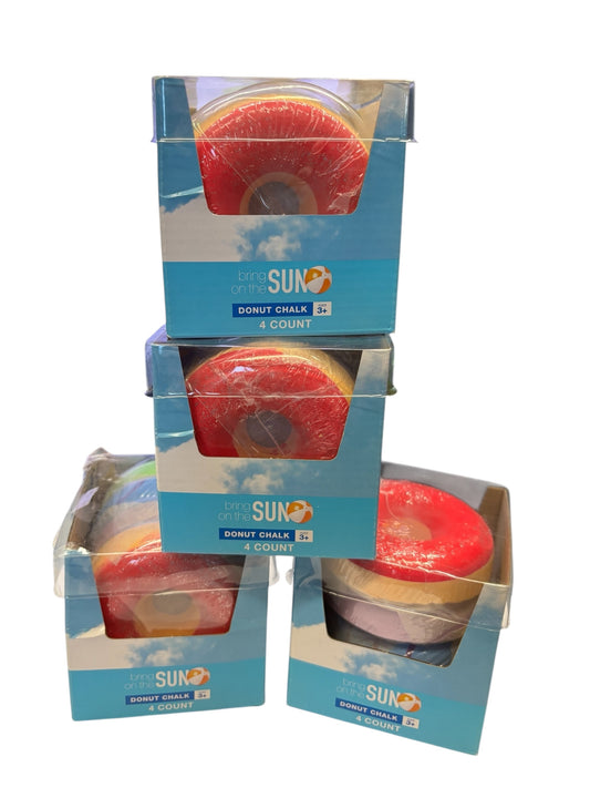 21547 - Donut Chalk 3.5, 4 Pack, Total 16 Pieces |8-15|