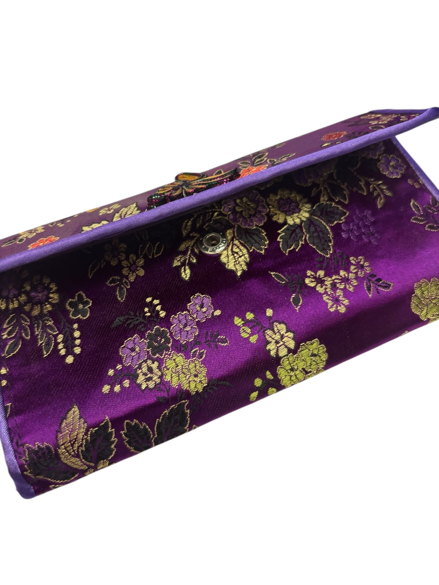 2210 - Purple Satin Wallet 7x4 |16-19|