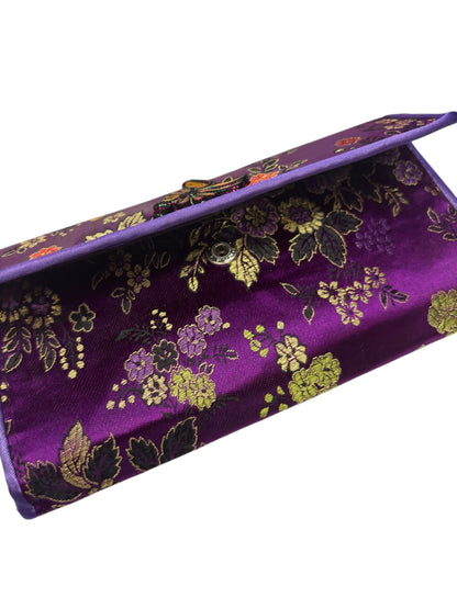 2210 - Purple Satin Wallet 7x4 |16-19|