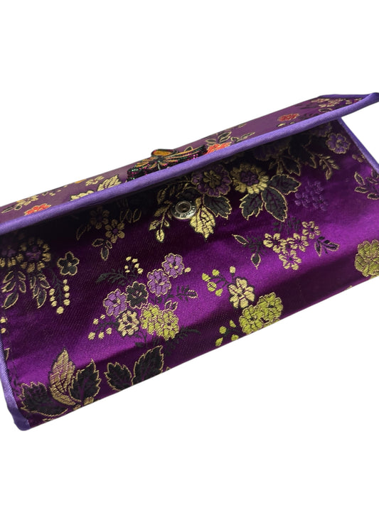 2210 - Purple Satin Wallet 7x4 |16-19|