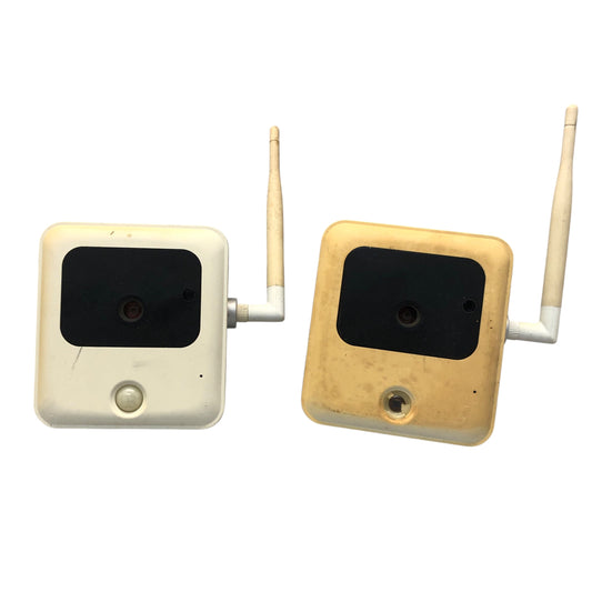 43014 - Set of 2 ADT Plus Security Cameras Pulse OC-810 Not Tested for Parts |GR-52|