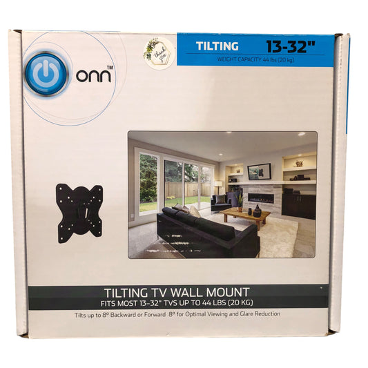 42472 - ONN Tilting TV Wall Mount 13-32 inch |5-15|