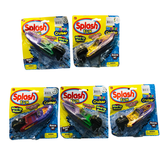 25975 - Set of 5 Splash Fun Wind Water Cruiser |R-21| |9-11|