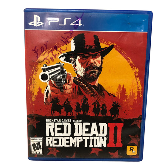 42427 - PS4 Red Dead Redemption II MISSING DATA DISC play disc only |4-27|