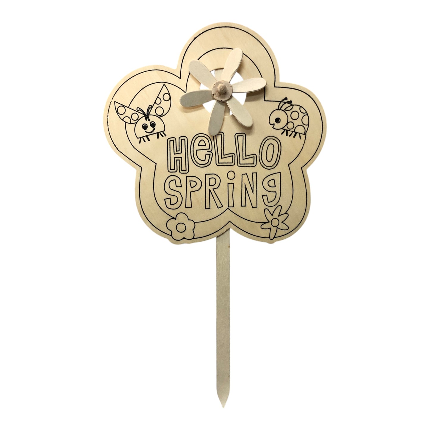 36221 - DIY 16" Hello Spring Yard Sign |8-7|