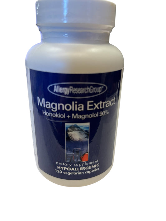 43313 - ARG Honokiol Magnolia Extract 90% 120 Capsules |12-25|