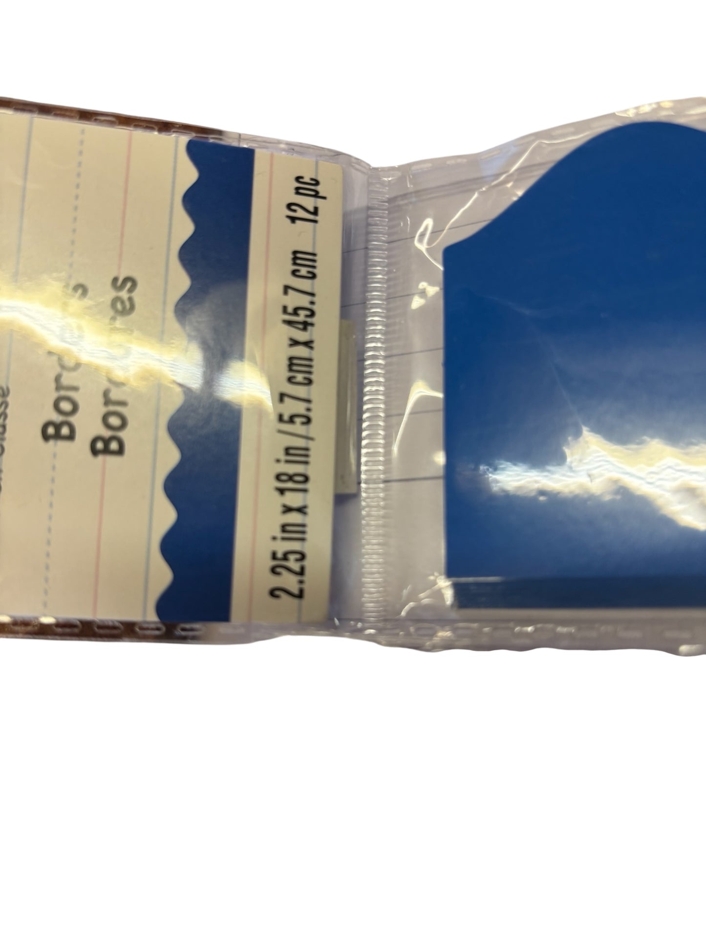 36794 - Bulletin Board Royal Blue Border-3 Pack |9-7|