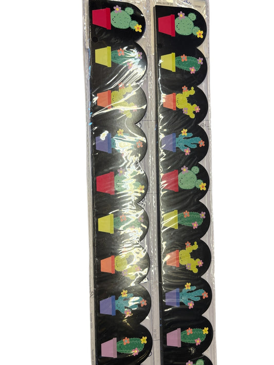 36796 -Bulletin Board Vibrant Cactus Border |9-7|