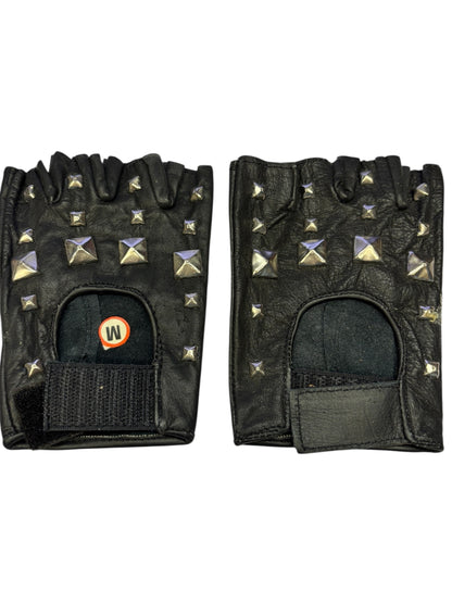 8895 - Medium Stud Fingerless Leather Gloves |TBD|